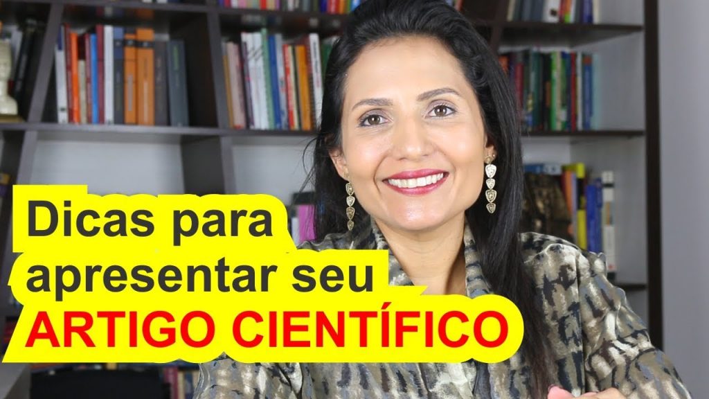 Como apresentar um artigo científico?