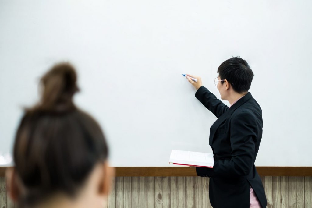 Características de um docente