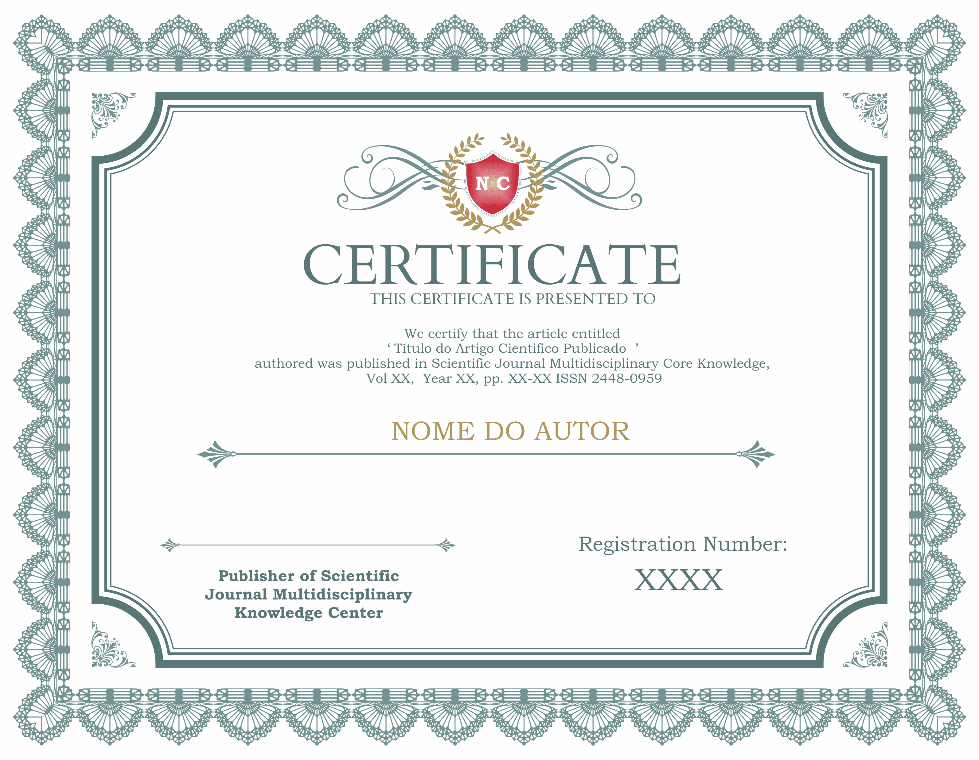 Certificates на русский