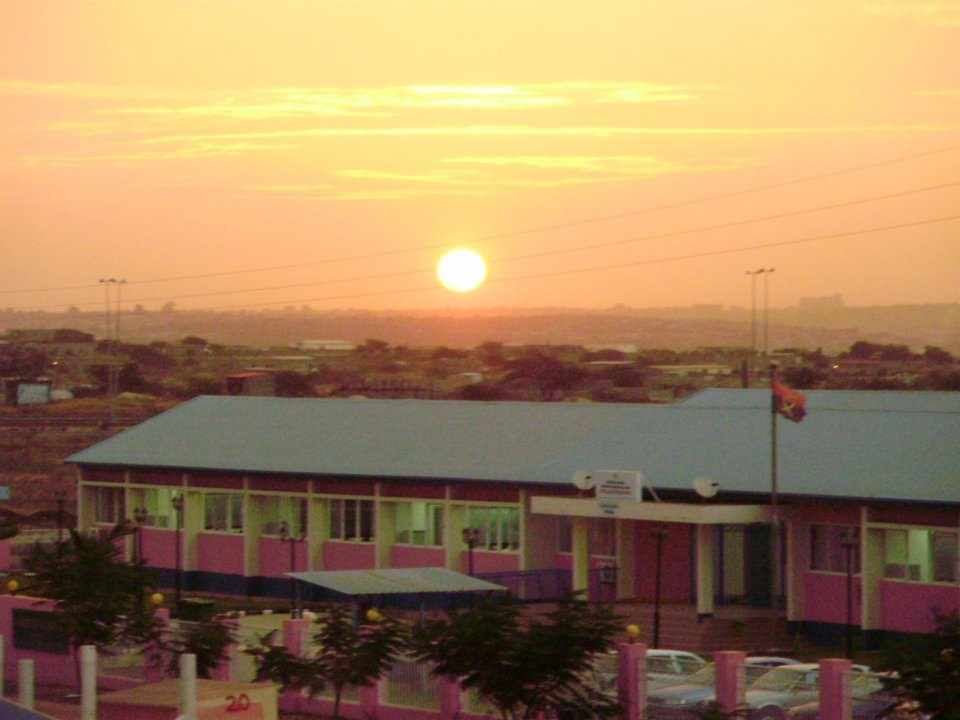 Vista do Instituto em Cacuaco, Luanda. Ano 2010.