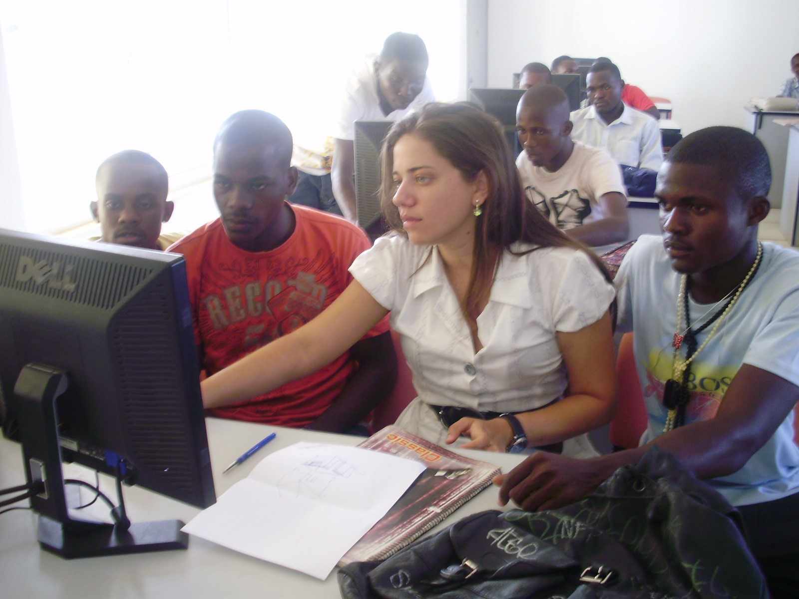 1º Curso de AutoCAD para alunos e professores. Ano 2010. 