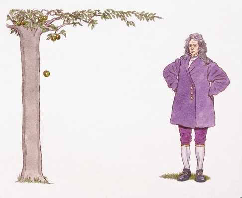 Isaac Newton y la ley de la gravedad