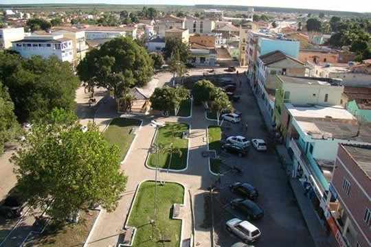 Figura 1 - Praça São Benedito - Centro de Posto da Mata.