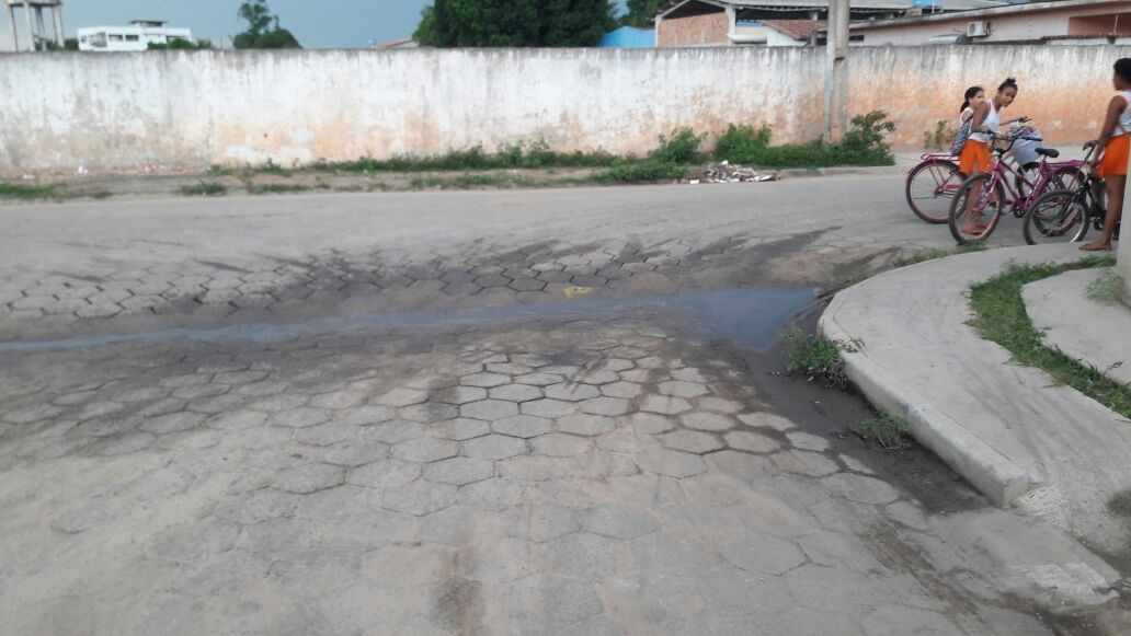 Figura 5 - Áreas Alagadas na Cidade de Posto da Mata (Ruas Pavimentadas)