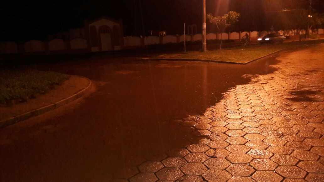 Figura 7 - Áreas Alagadas na Cidade de Posto da Mata (Ruas Pavimentadas)