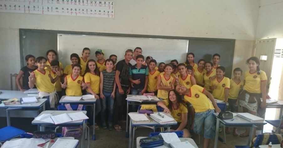 Alunos que participaram da palestra sobre gêneros sexuais com psicólogo. Fonte: Dados da pesquisa