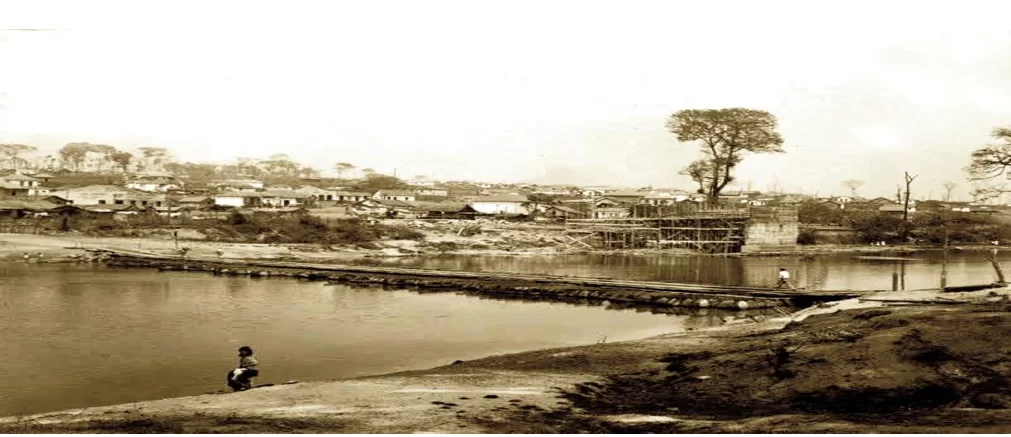 Figura 1: Ponte de Tambor. Fonte: Cláudio Barcelos.
