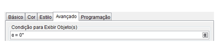 Condição para exibir objeto