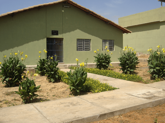 Figura 4 - VISÃO DA ENTRADA DA ESCOLA DA PENITENCIÁRIA