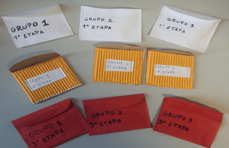 Figura 5 - Envelopes contendo as soluções