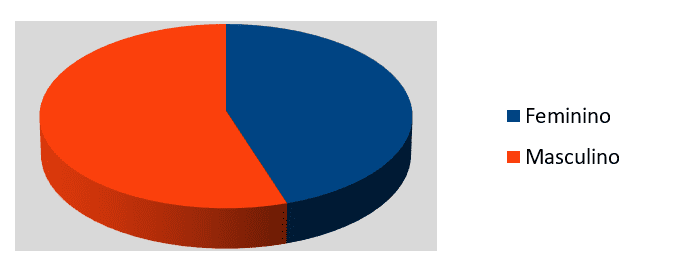 Grafik 1: Geschlecht der Teilnehmer