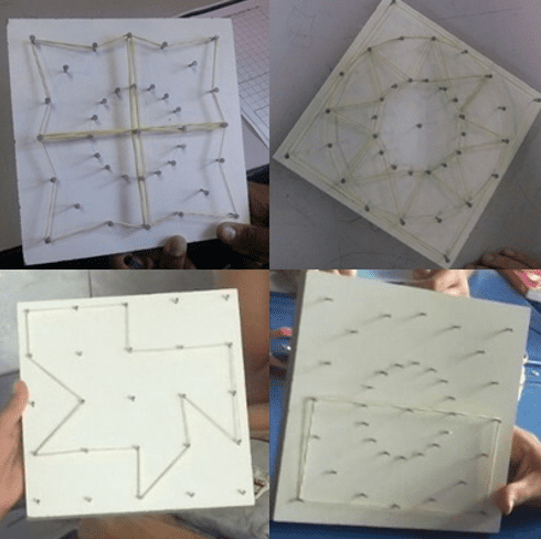 Figure 11: Buildings with geoboard