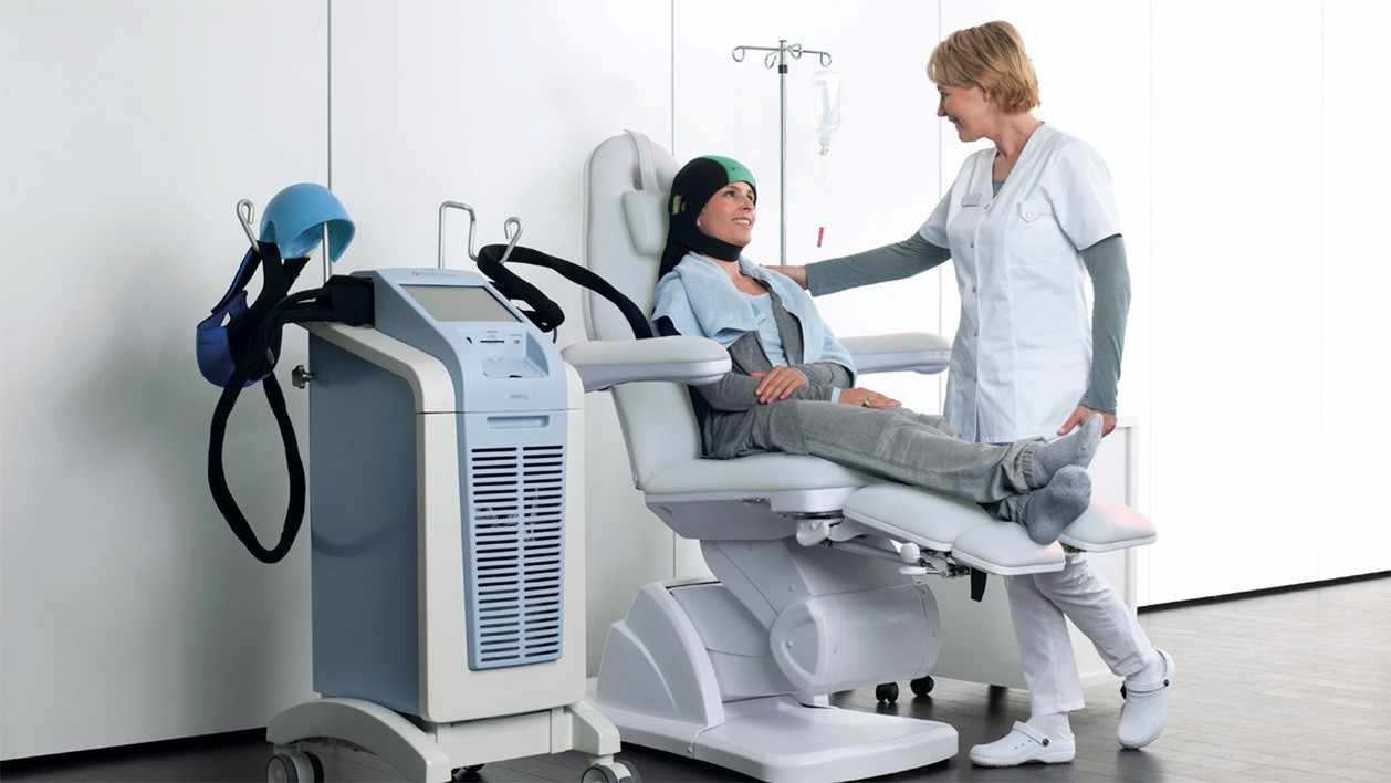 Figura 5 - Ilustração The DigniCap® scalp cooling, autorizado FDA. Fonte: (19)