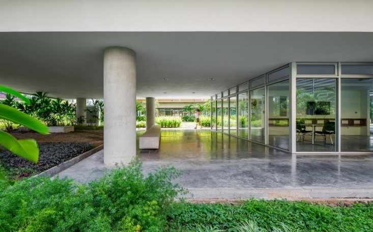Figura 03– Vista dos pilares. Fonte: Archdaily, 2015.