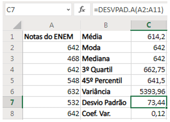 Planilha de Notas Escolar usando a Função SE, SOMA e MEDIA no Excel 