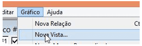 Item de menu Nova Vista