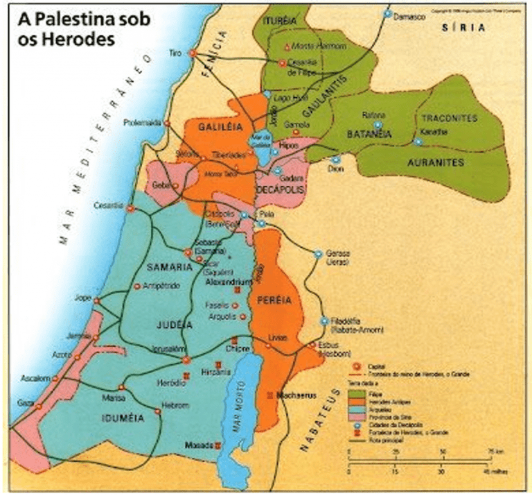 História da Palestina do primeiro século possíveis contextualizações História da Palestina do primeiro século possíveis contextualizações