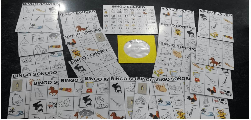 Bingo das Notas Musicais, Jogos Musicais, Musicalização