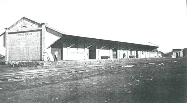 Estação Sampaio Moreira 1912