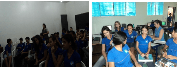 As turmas do 3º ano em conversa informal sobre a prática de leitura e as dificuldades na interpretação.