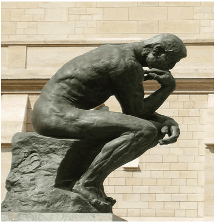 O Pensador. Rodin