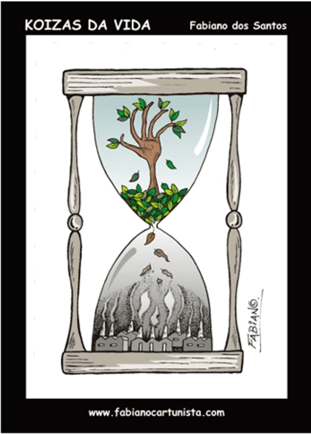Preserve o meio ambiente enquanto é tempo.