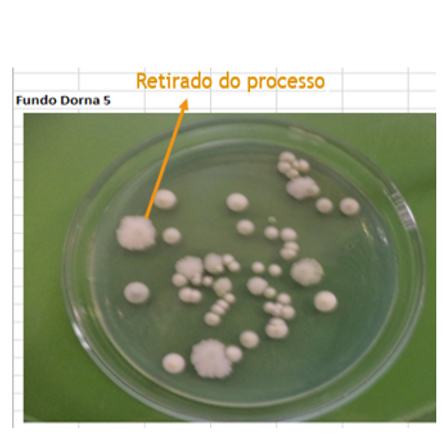 Resultado do plaqueamento do Underflow