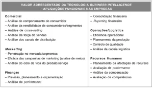 Valor Acrescentado pelo BI nas organizações