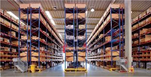 Abbildung 3: Paletten-Port nach der Optimierung der Prozesssteuerung und Lagerverwaltung eingesetzt. Quelle: Journal der Seite Logistics & Supply Chain.