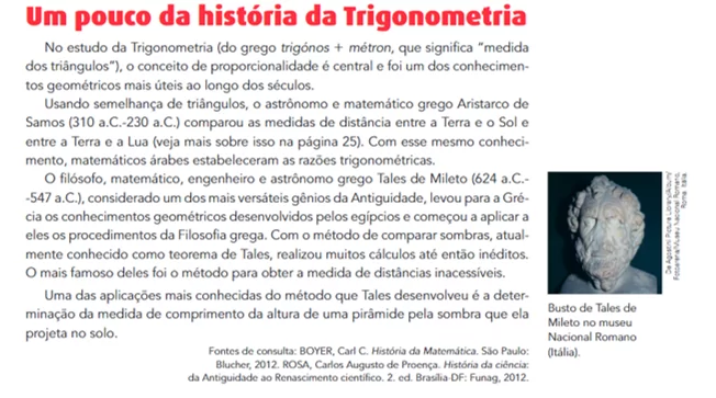 História da trigonometria.