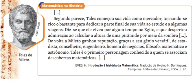 História de Tales de Mileto