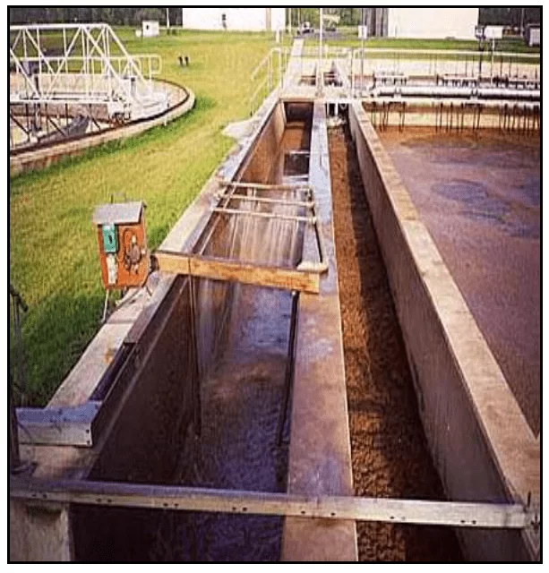 tanque de tratamento do descarte da produção de bebidas