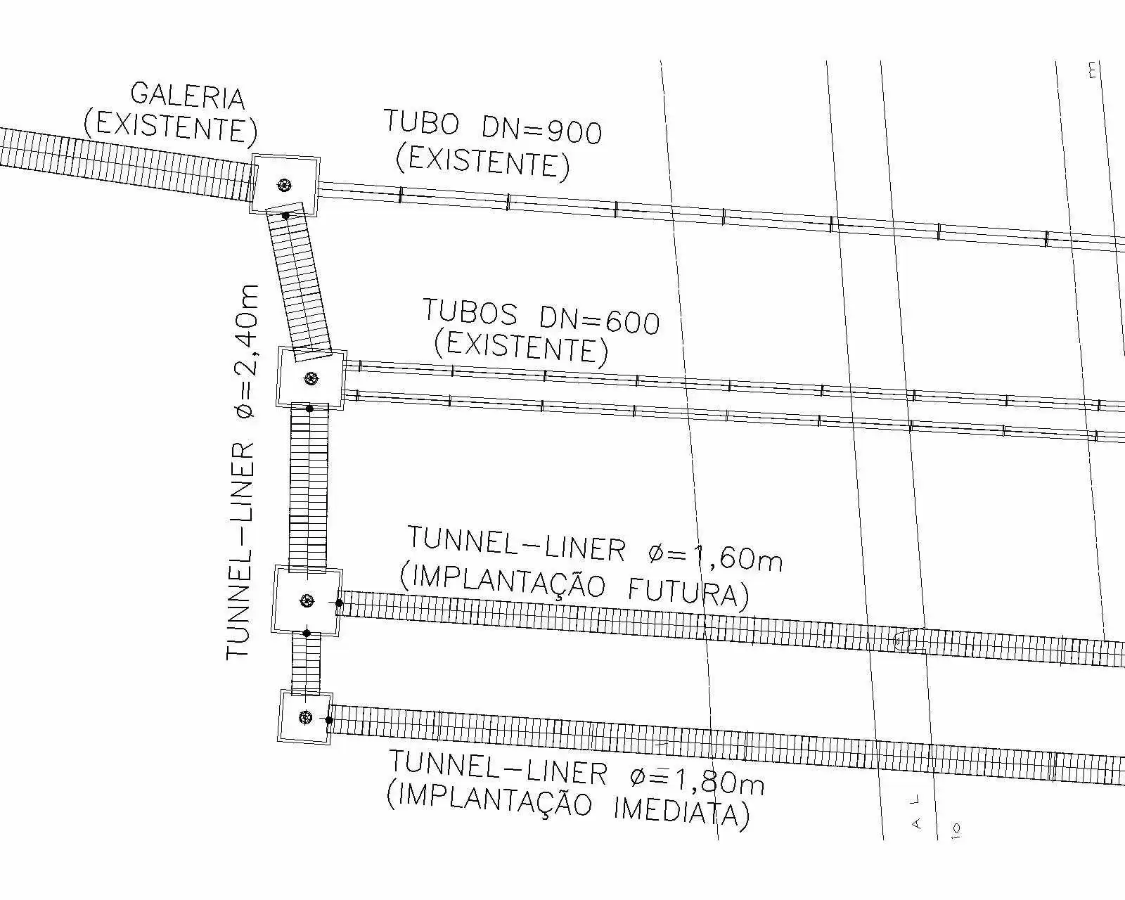 Figure 4 - Outline of the Drainage System. Source: VIABAHIA (2016)
