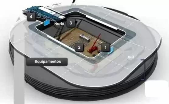 Figura 7- Estrutura da Cobertura. Fonte: http://zh.clicrbs.com.br/rs/esportes/gremio/pagina/os-detalhes-da-nova-casa-azul.html