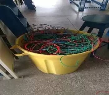 Figura 13 – Fios e cabos elétricos. Fonte: Autor