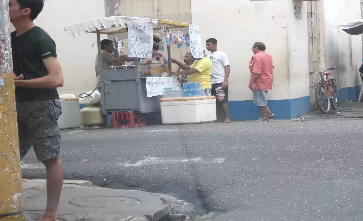 Figura 4 - Travessa Padre Eutíquio no bairro da Campina.