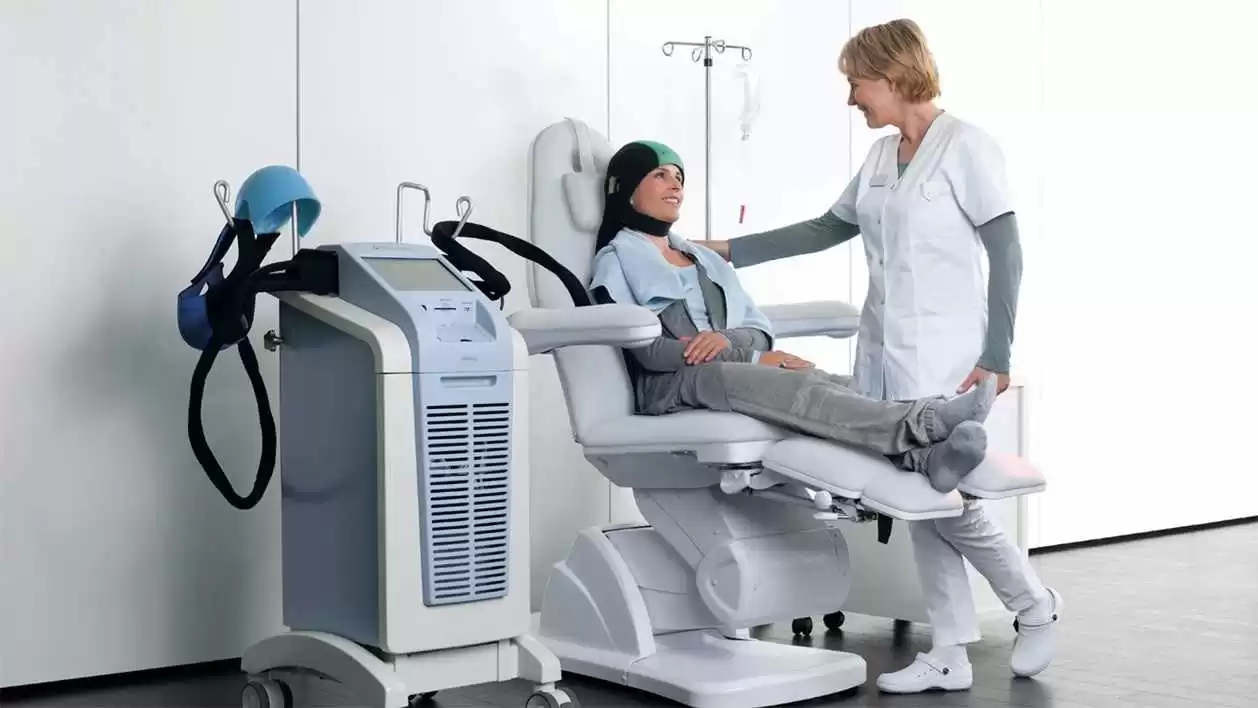 Figura 5 - Ilustração The DigniCap® scalp cooling, autorizado FDA. Fonte: (19)