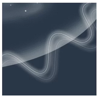 Parede de fundo do macro universo sofrendo influência de outras dimensões