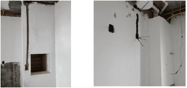 Retrabalhos em pontos elétricos
