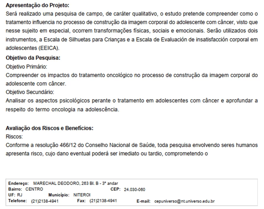 APÊNDICE - PARECER SUBSTANCIADO DO CEP (2)
